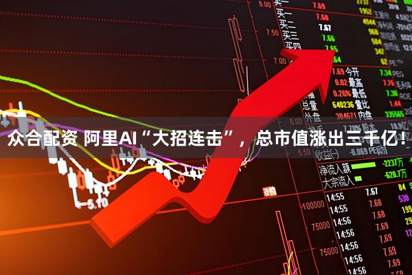 众合配资 阿里AI“大招连击”，总市值涨出三千亿！